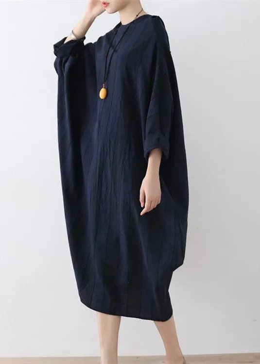 2021 fall baggy cotton dresses oversized long linen dresses plus size autumn outfits no limit to body shape