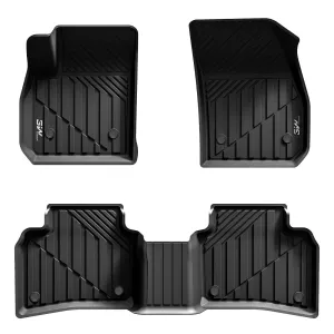 3W Cadillac XT4 2019-2025 Custom Floor Mats TPE Material & All-Weather Protection