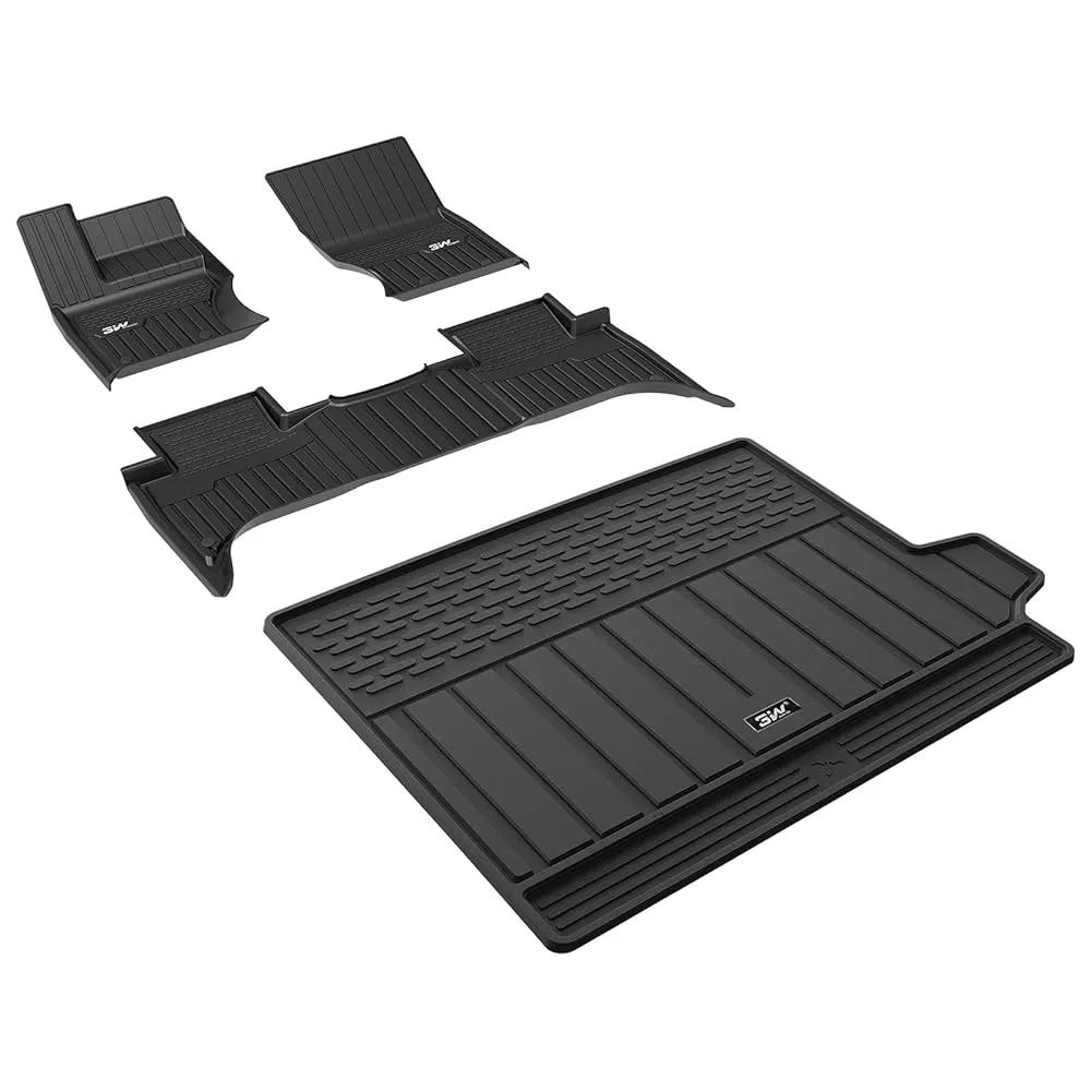 3W Range Rover Evoque 2020-2025 Custom Floor Mats TPE Material & All-Weather Protection