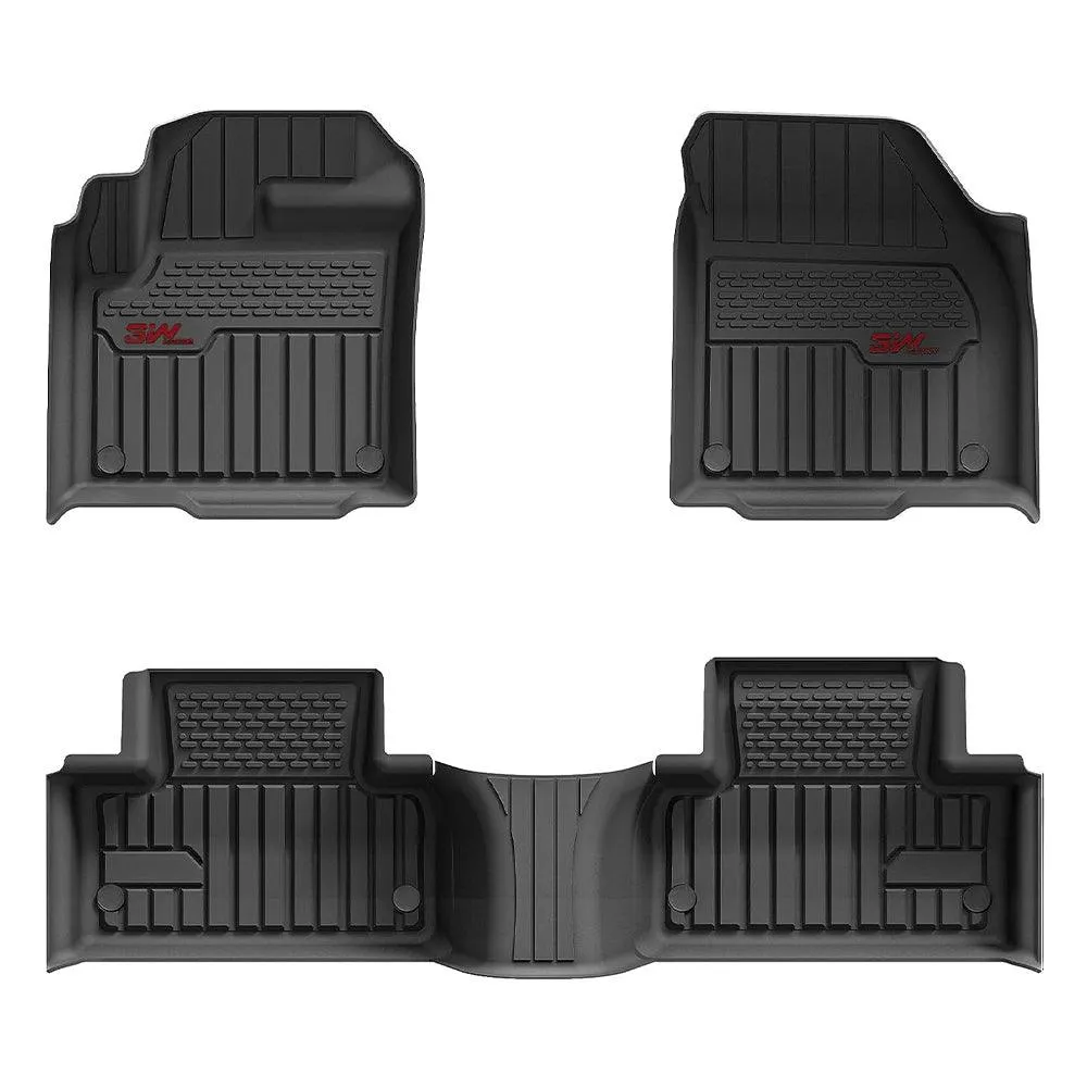 3W Range Rover Evoque 2020-2025 Custom Floor Mats TPE Material & All-Weather Protection