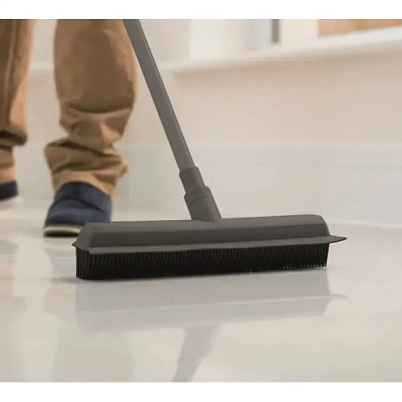 Addis Rubber Broom / Brush With Integrated Squeegee