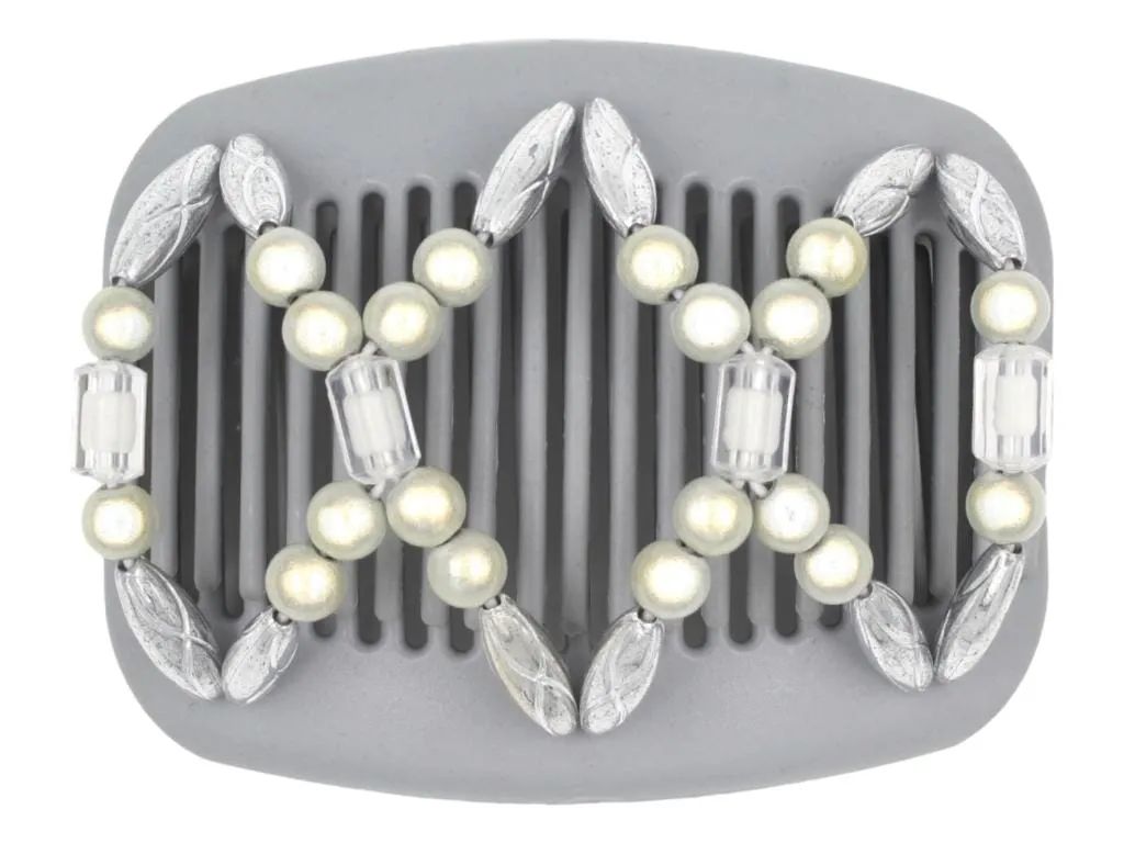 African Butterfly Hair Comb - Dalena Gray 44