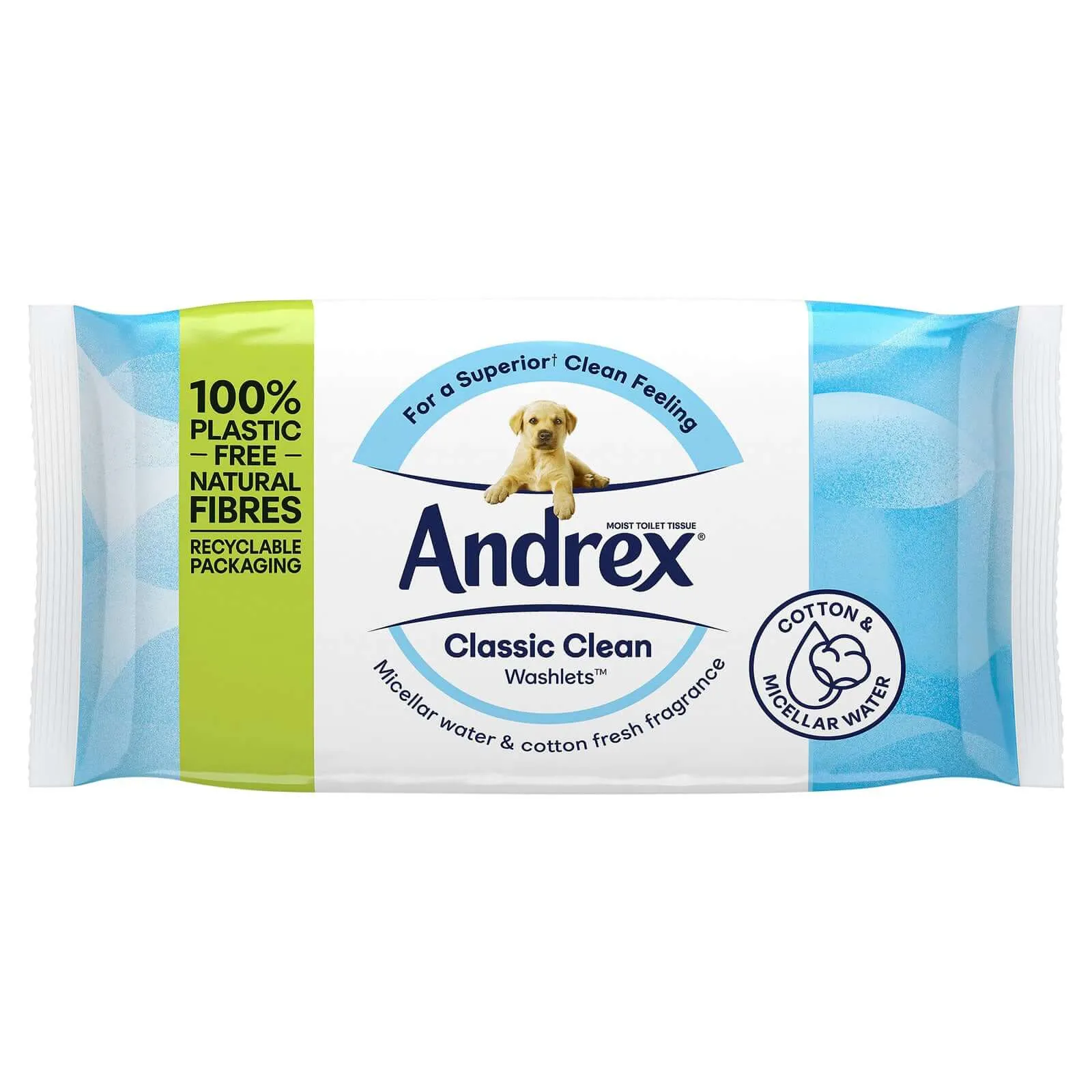 Andrex Classic Clean Washlets, 36 Pack