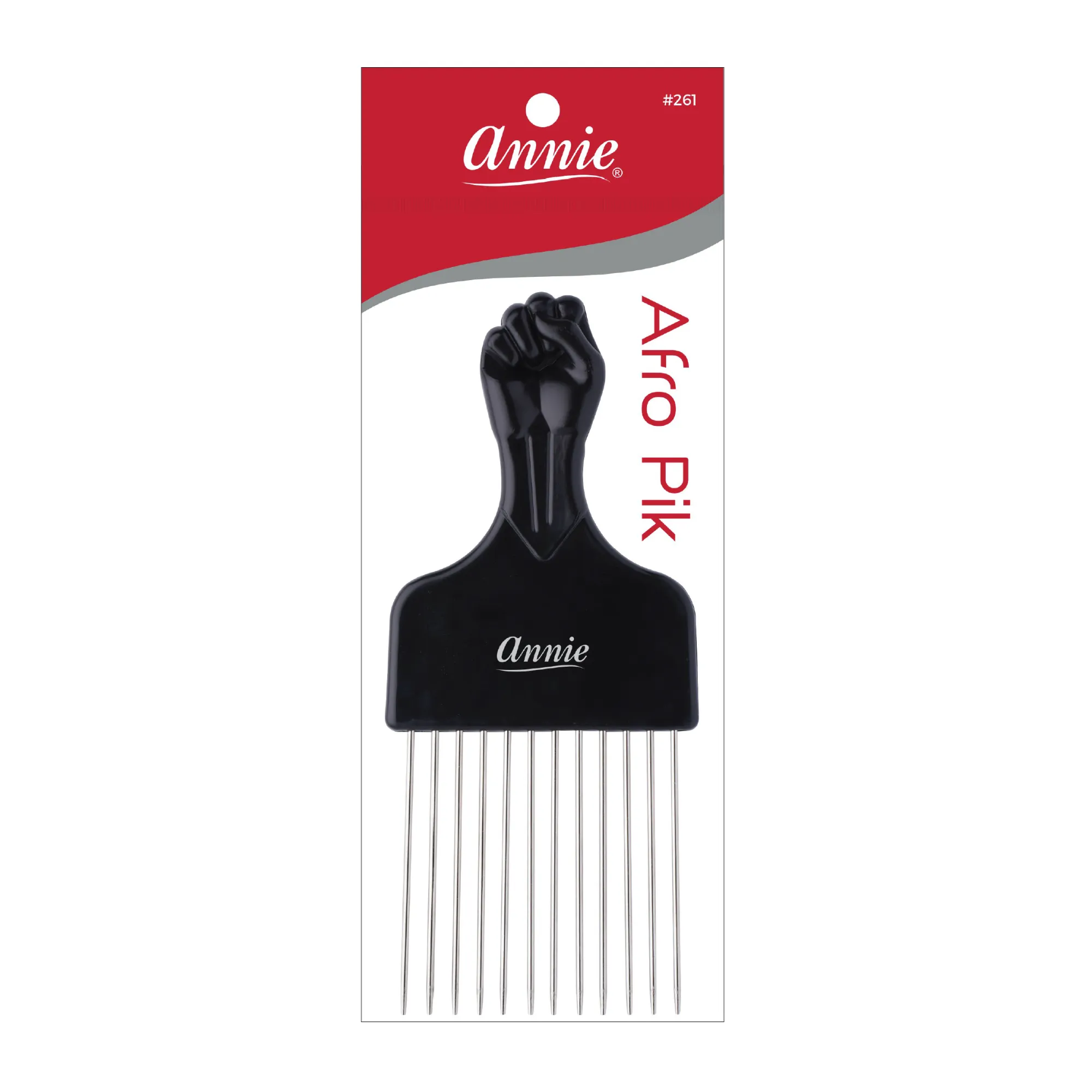 Annie Afro Styling Pik 2.5" Regular Black