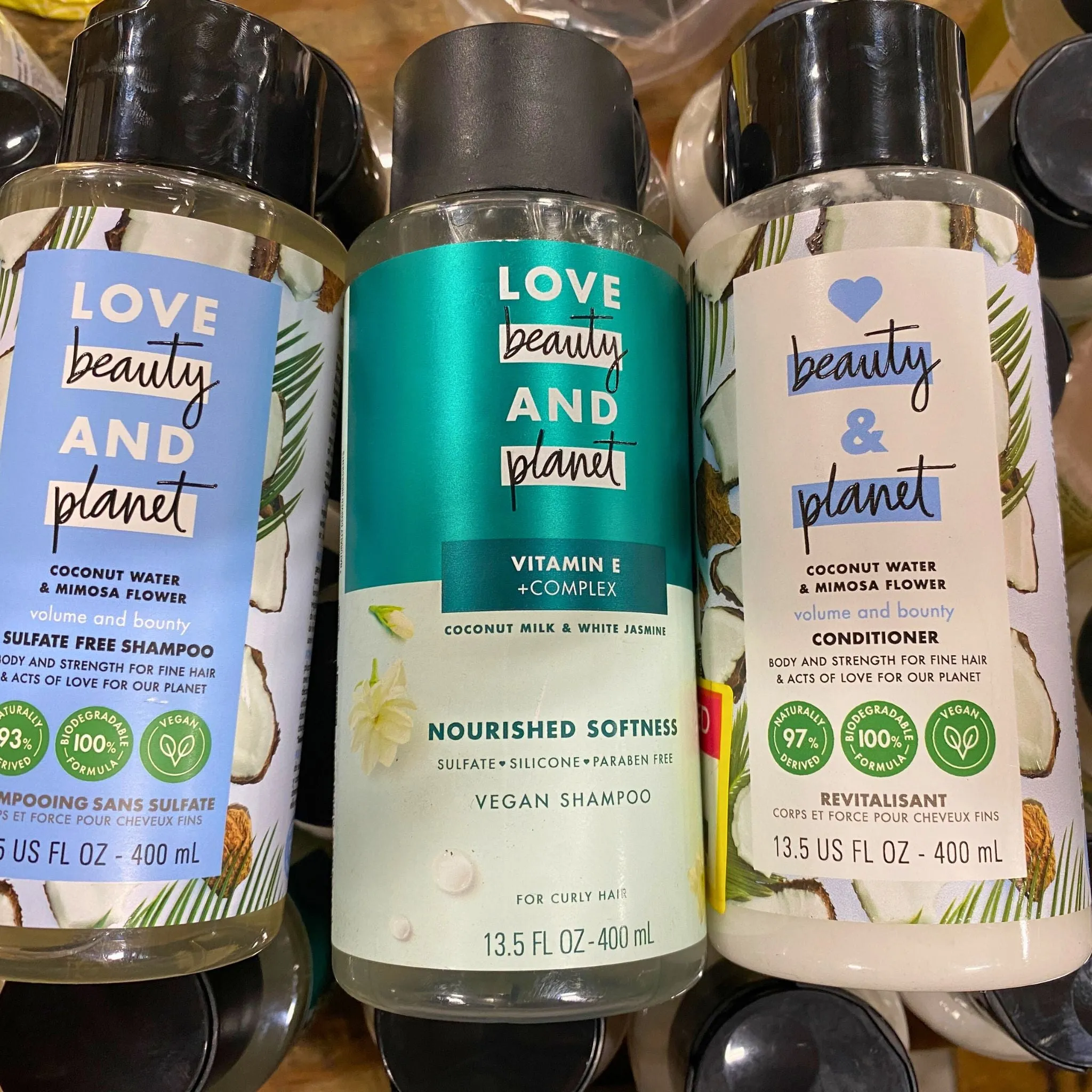 Beauty & Planet Mix includes Assorted Shampoo & Conditioner (50 Pcs Lot)