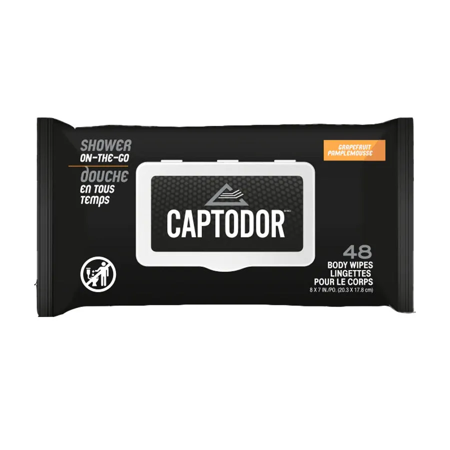 CaptOdor Body Wipes