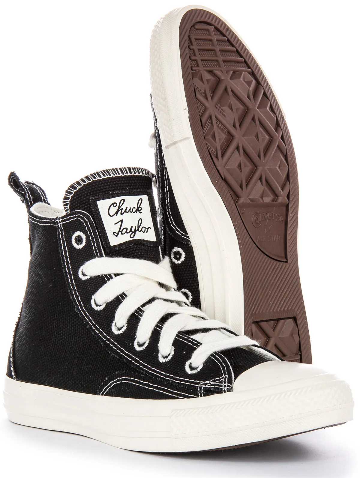 Converse All Star A06100C Oversize Patch In Black White