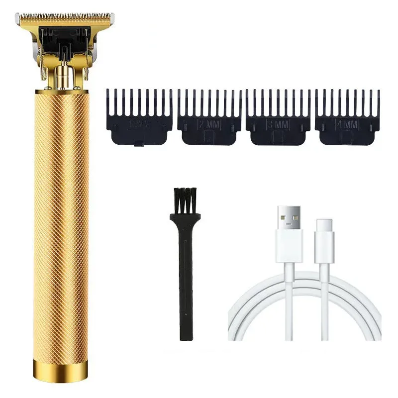 Cordless Hair Clippers Trimmer Shaving Machine-Gold