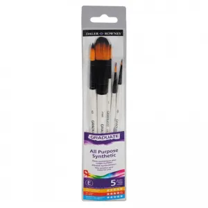 Daler Rowney Graduate Brushes Short Handle Synth WC Landscape