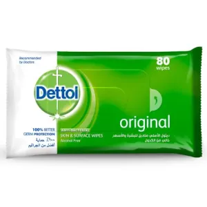 Dettol Wipes 80 PC