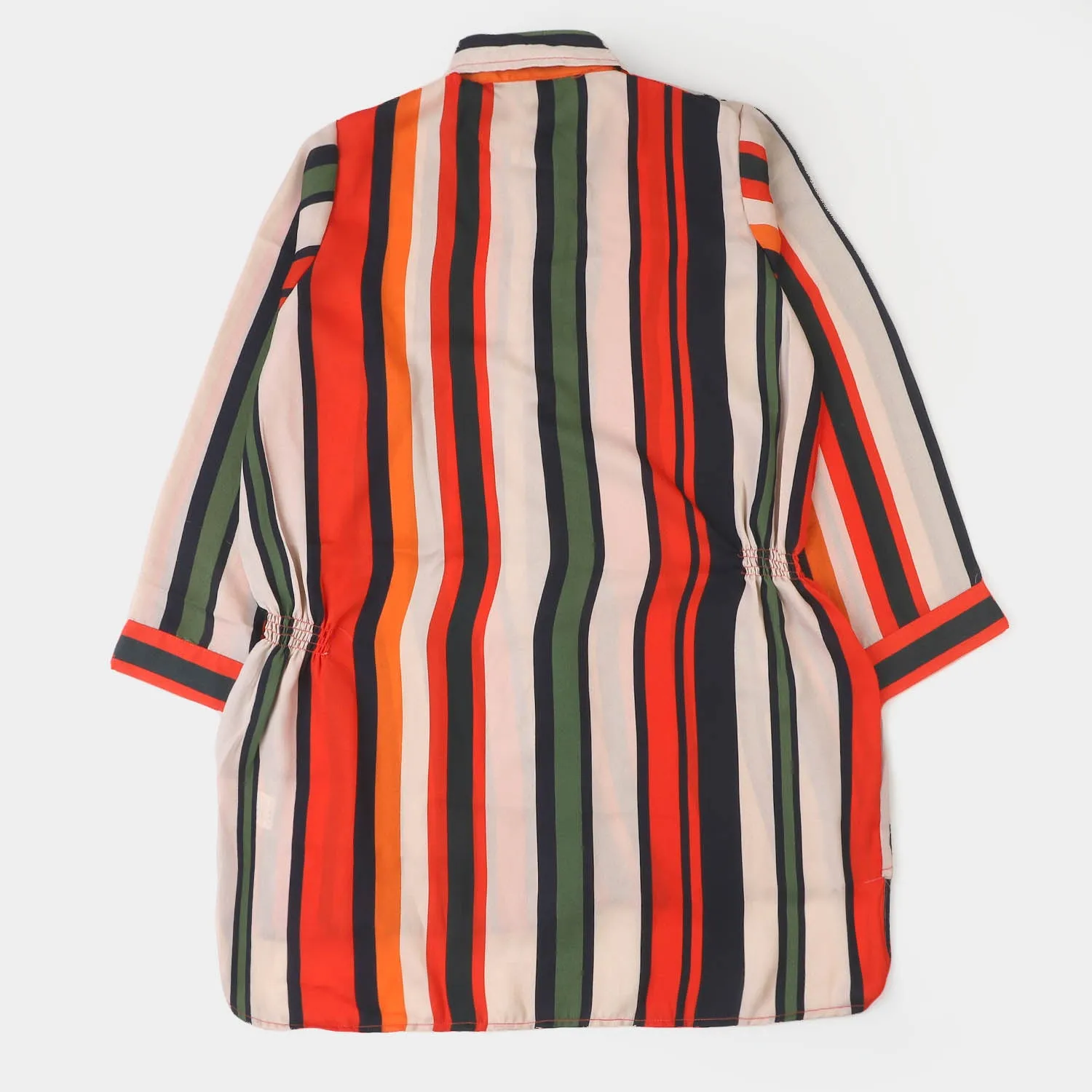 Girls Casual Top Stripes-Multi