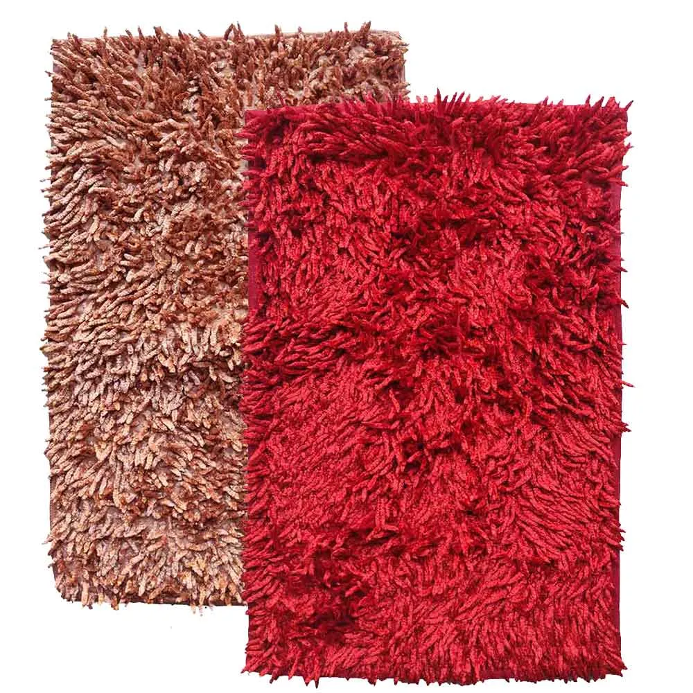 GLOSSY FUR DOOR  MATS ( 16x24 inches )