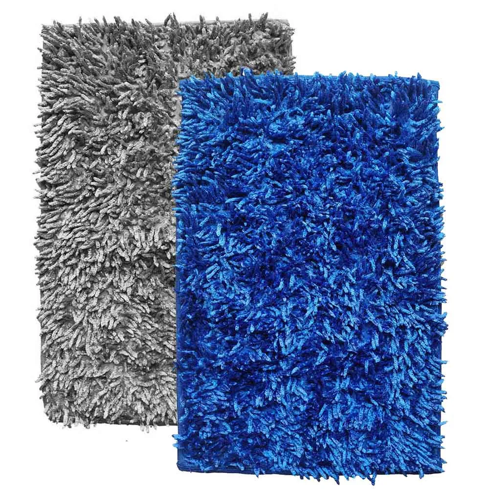 GLOSSY FUR DOOR  MATS ( 16x24 inches )