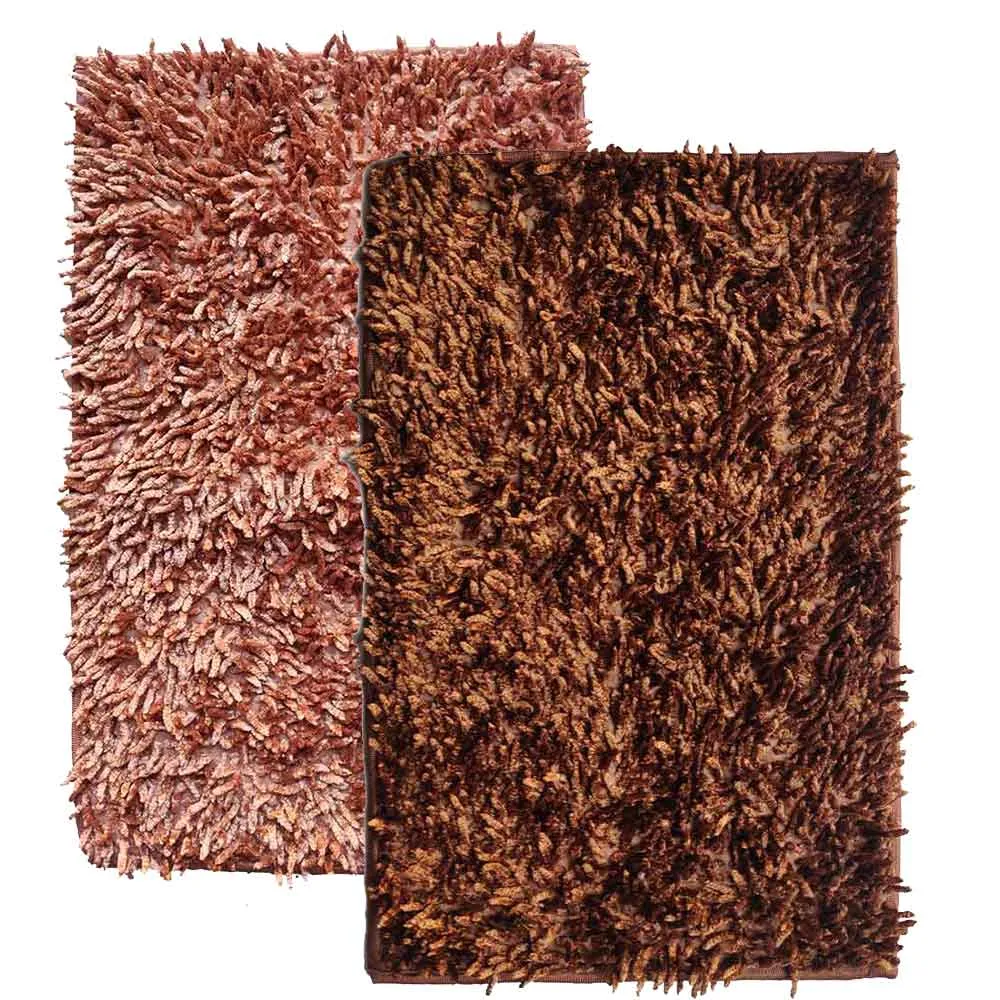 GLOSSY FUR DOOR  MATS ( 16x24 inches )