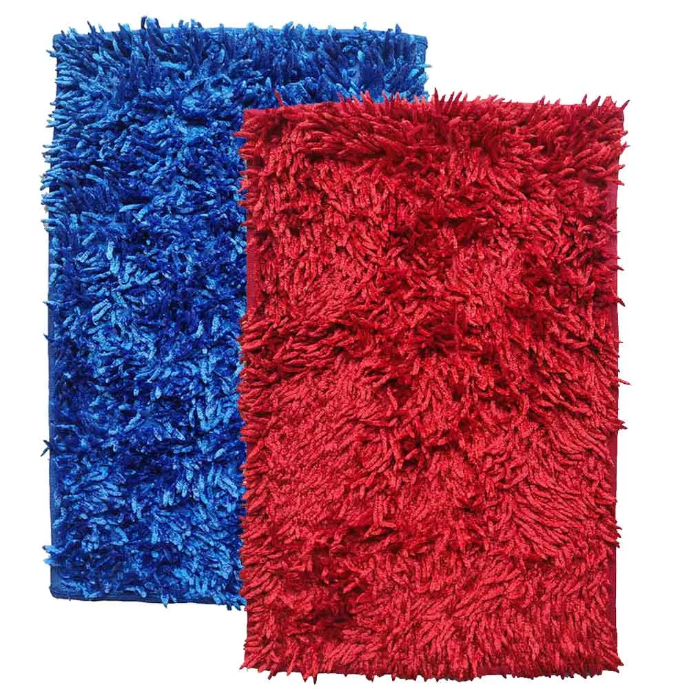 GLOSSY FUR DOOR  MATS ( 16x24 inches )