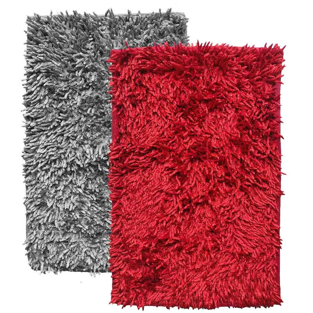 GLOSSY FUR DOOR  MATS ( 16x24 inches )