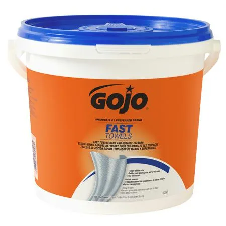 GOJO Fast Wipes Hand Cleaning Towel(130 ct. Bucket)