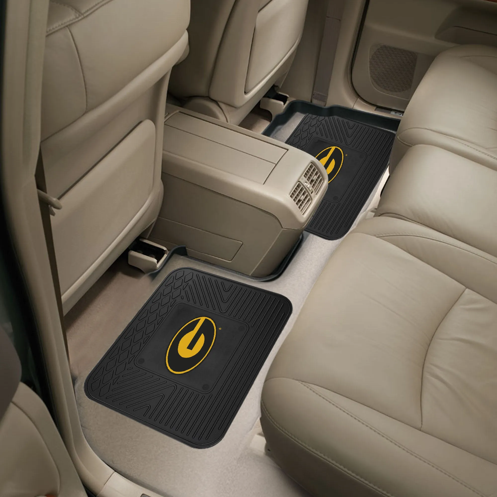 Grambling State Tigers Back Seat Car Utility Mats - 2 Piece Set