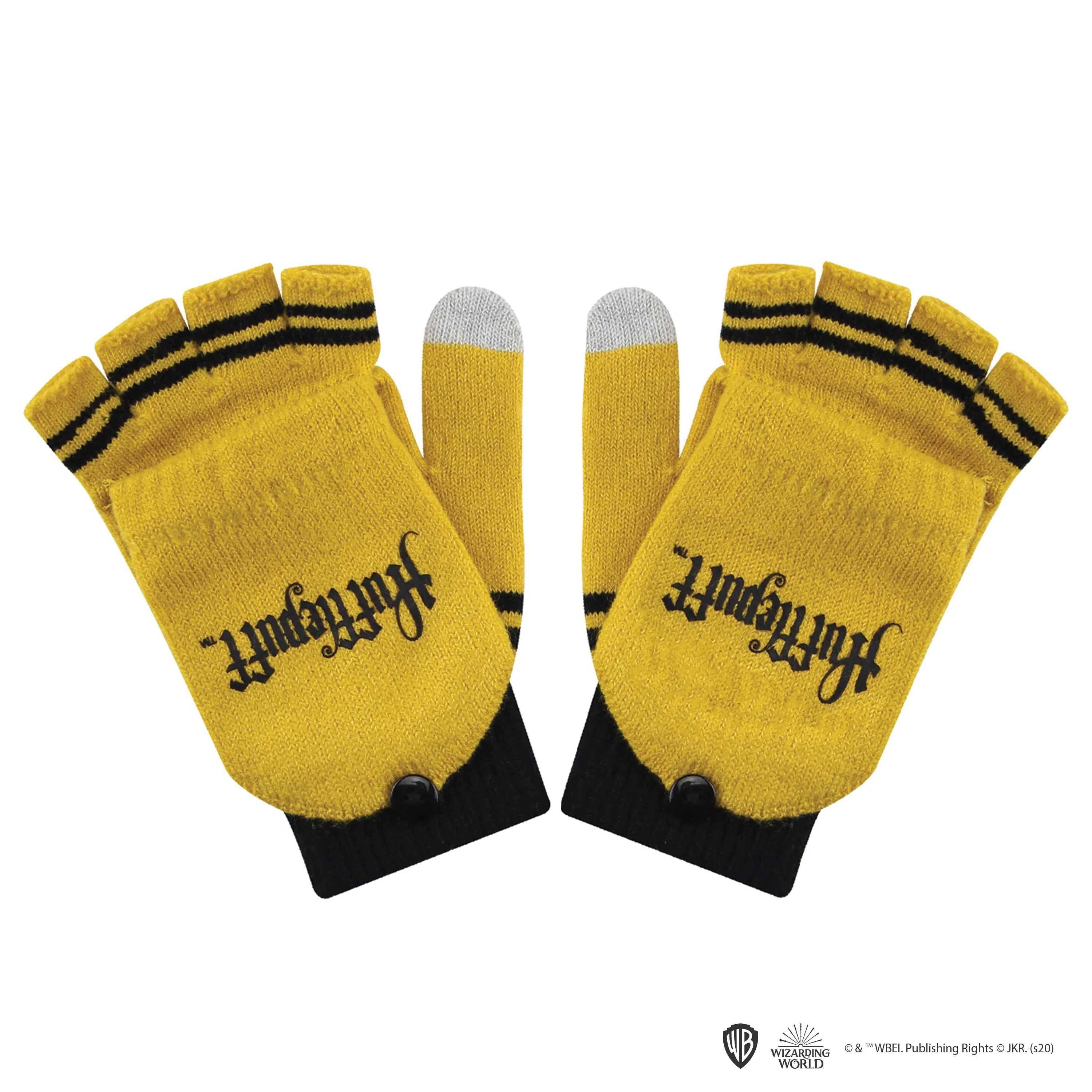 Hufflepuff Mitten/Fingerless Gloves