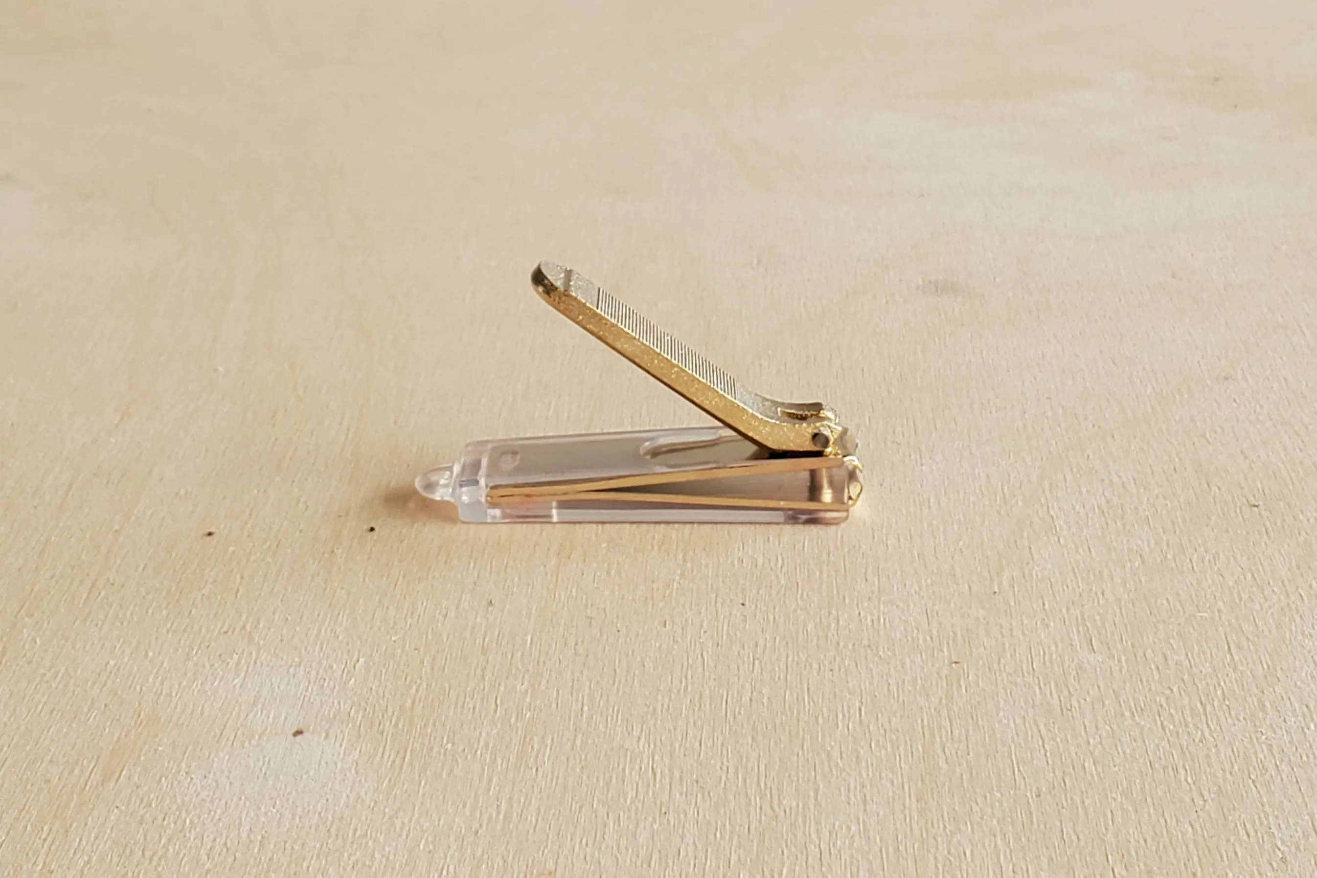 Japanese Nail Clippers in Gold