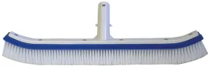 Jed Pool Tools 70-262 Pool Wall Brush with Clip Handle, 18 in Brush, Metal Handle, Long Handle :EA: QUANTITY: 1