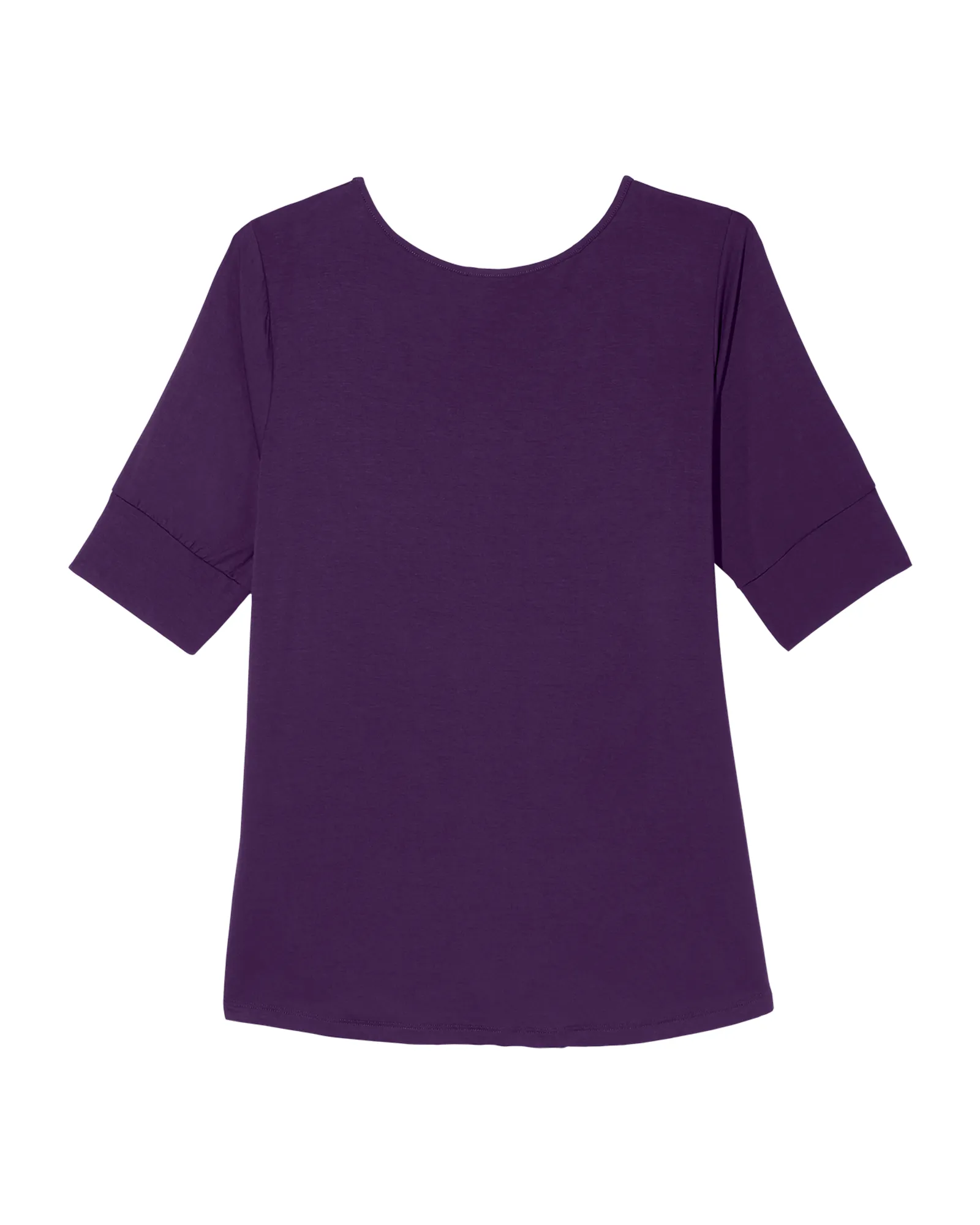 Karlie Lattice Tee | Purple