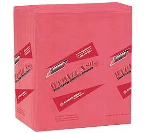 KC WypAll® X80 Red Disposable Towels (#41029) - Case of 200