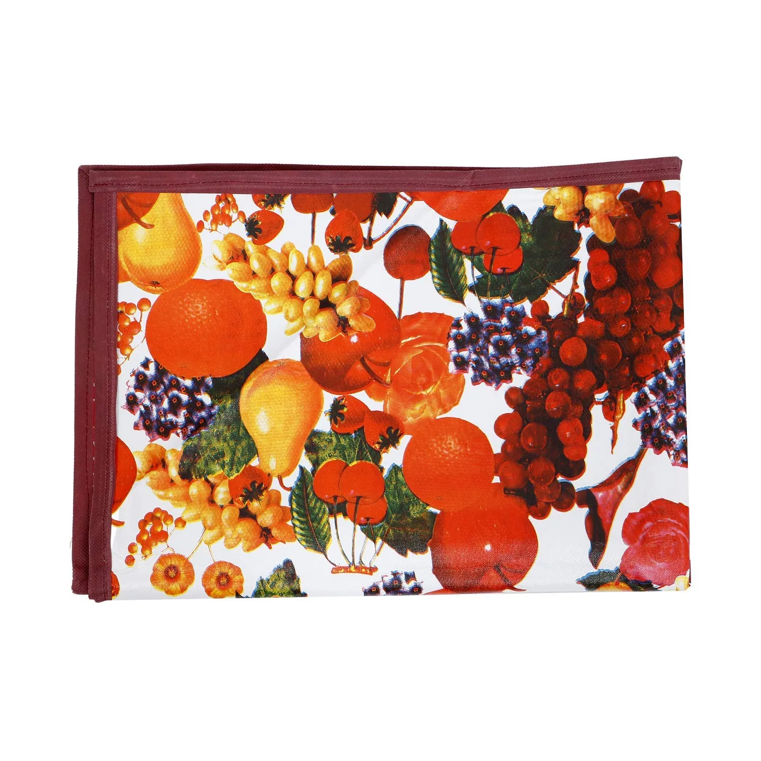 Kuber Industries Floral Design PVC Reversible Food Mat Bed Server (Multicolor) - CTKTC032166