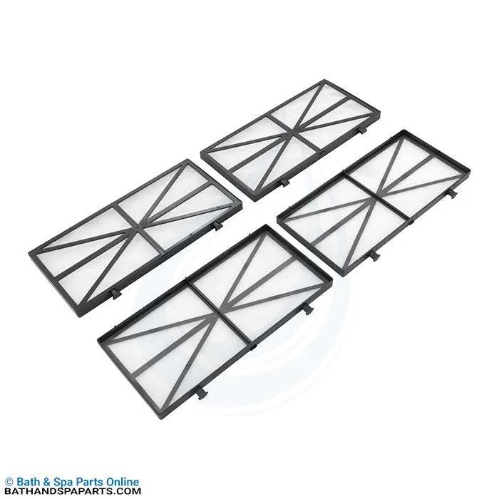 Maytronics Dolphin Lrg Filter Panel Spring Cartridge [Qty-4] (9991408-R4)