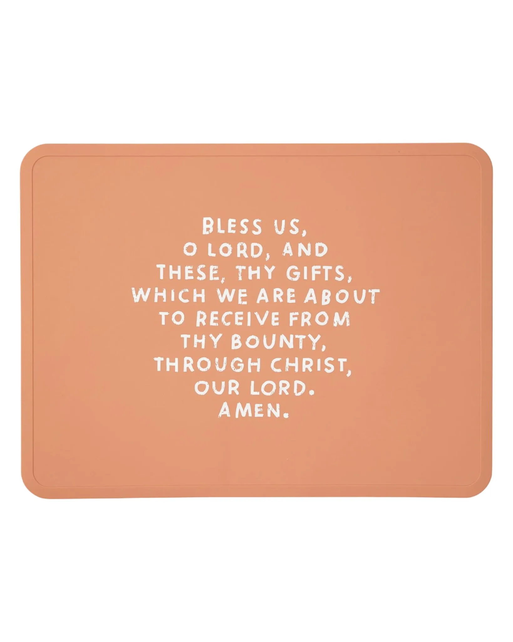 Meal Blessing Silicone Placemat