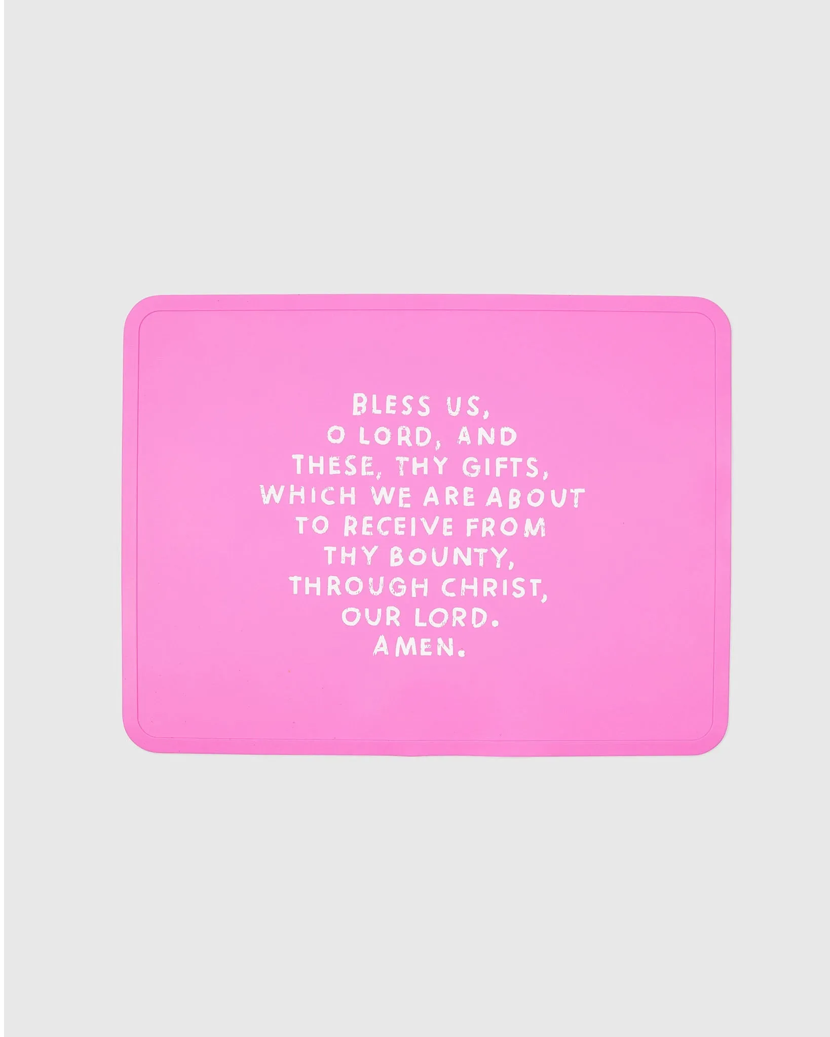 Meal Blessing Silicone Placemat