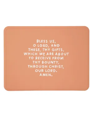 Meal Blessing Silicone Placemat