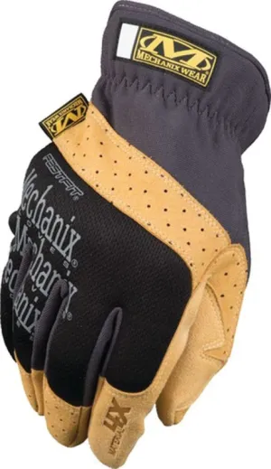 Mechanix Wear FastFit Series MF4X-75-009 Work Gloves, M, 9 in L, Reinforced Thumb, Elastic Cuff, Synthetic Leather :PR: QUANTITY: 1