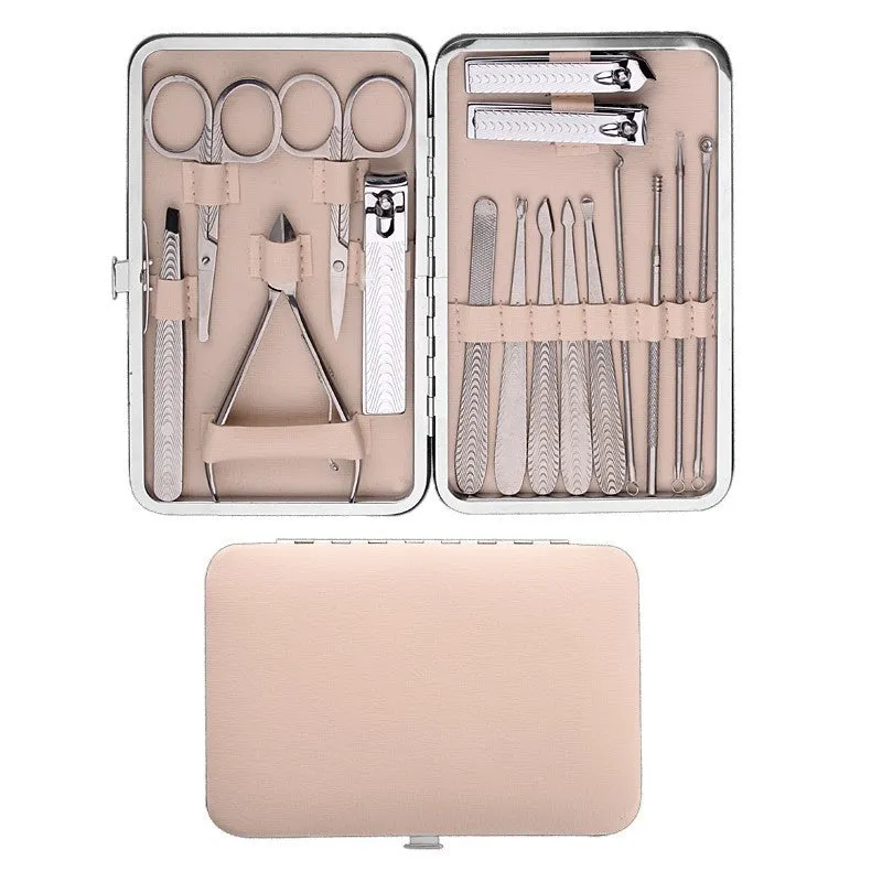 Nail Clippers Suit Manicure Set Nail Scissor Set Cuticle Nipper Nail Clippers