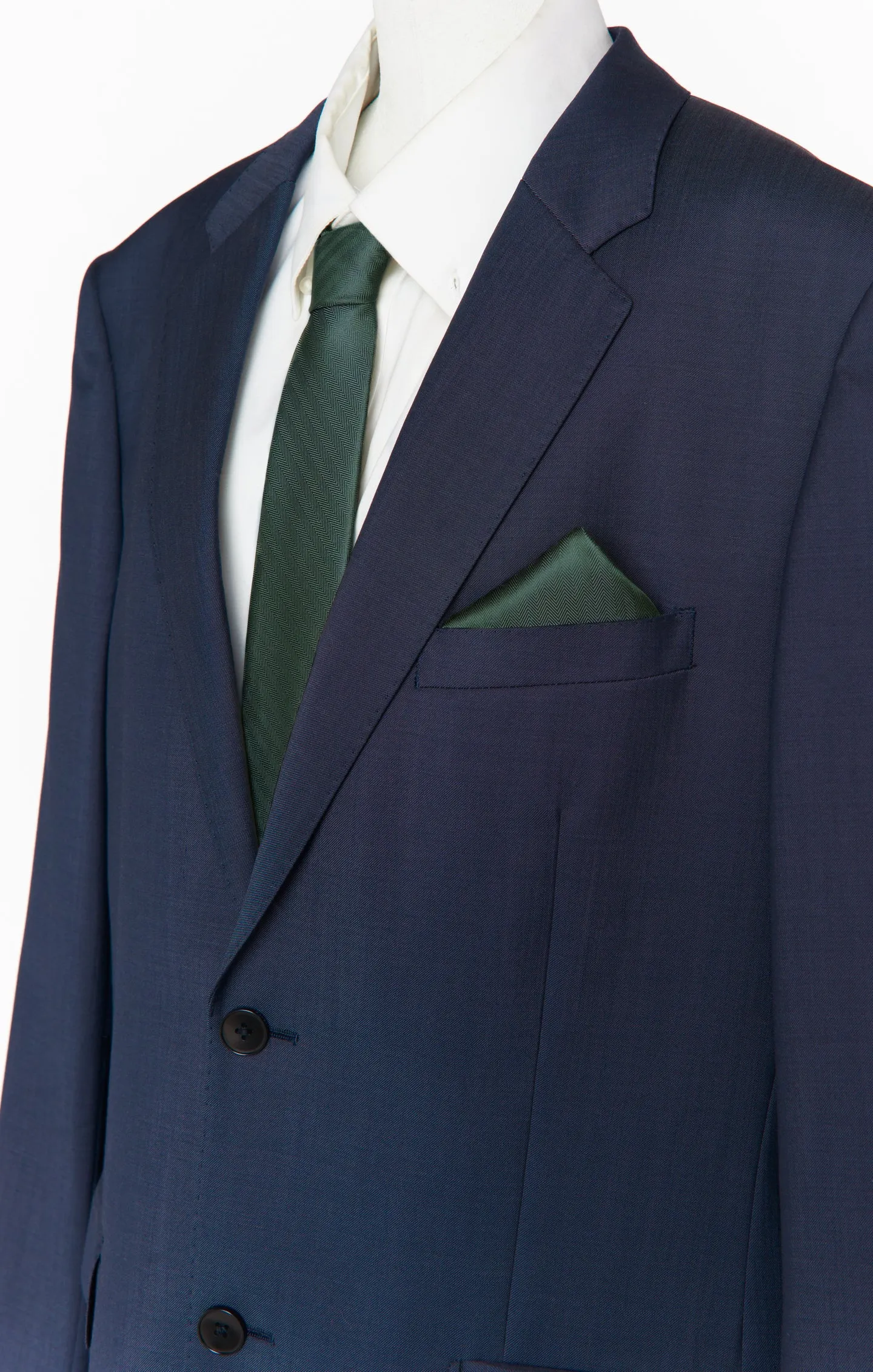 Nico Neck Tie ~ Emerald Green Solid