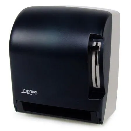 Palmer Fixture Impress Lever Roll Towel Dispenser-Dark Translucent