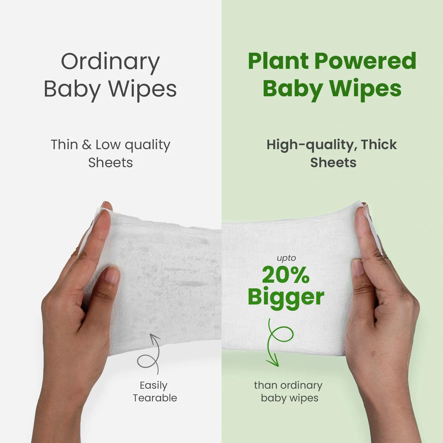 Plant Powered Baby Wipes - Cucumber