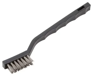 ProSource PB-57130-S Wire Brush, Stainless Steel Bristle, 1/2 in W Brush, 7 in OAL :EA: QUANTITY: 1