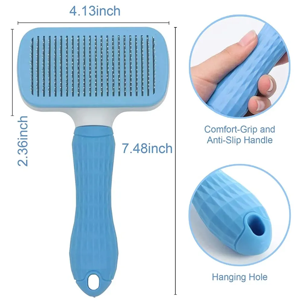 QPets Slicker Brush for Dogs and Cats