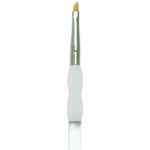 ROYAL BRUSH SG160 Soft Grip Gold Taklon Angular Brush