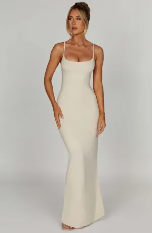 Saskia Maxi Dress - Cream