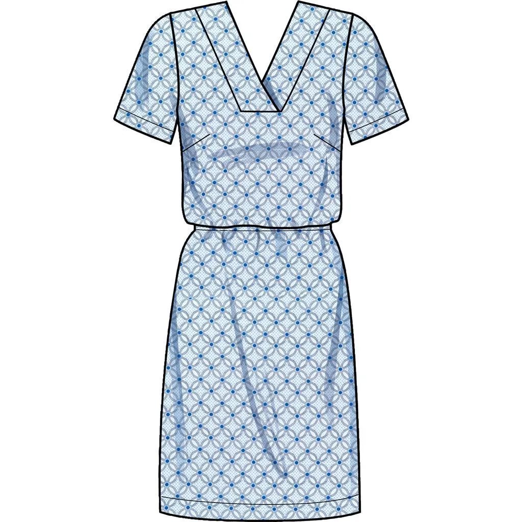 Simplicity Sewing Pattern S9262 Misses' V-neckline Shift Dresses