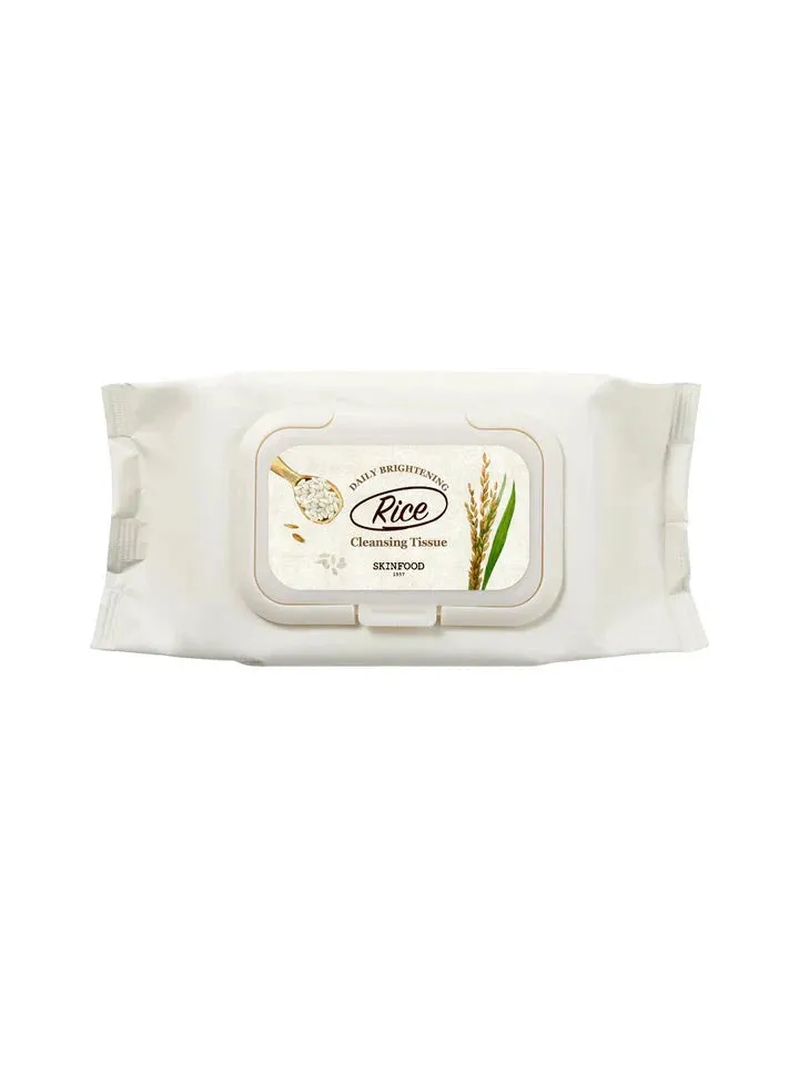 SKINFOOD Daily Brightening Rice Cleansing Tissue