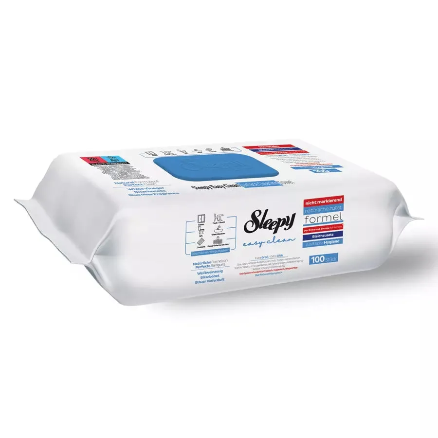 Sleepy Antibacterial Wipes For Surfaces (Blue)