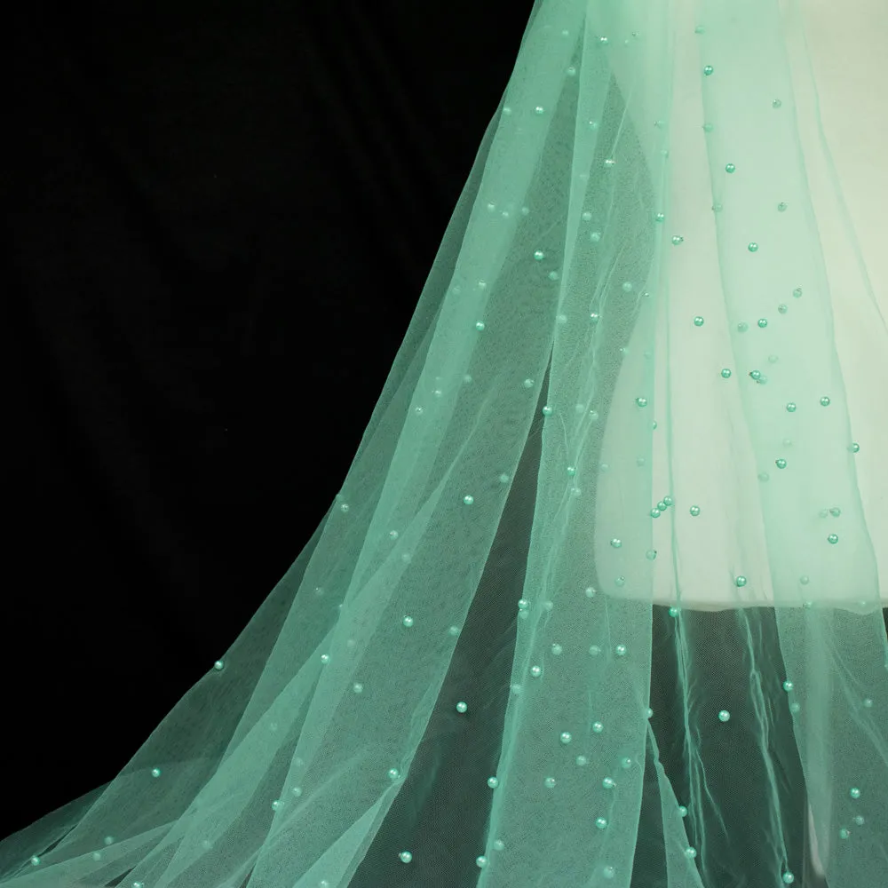 Soft Tulle Pearl Netting