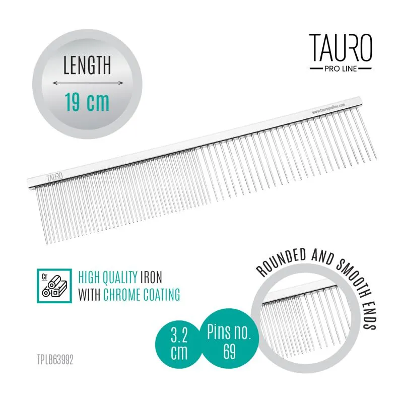 Tauro Pro Line Comb, metallic, M