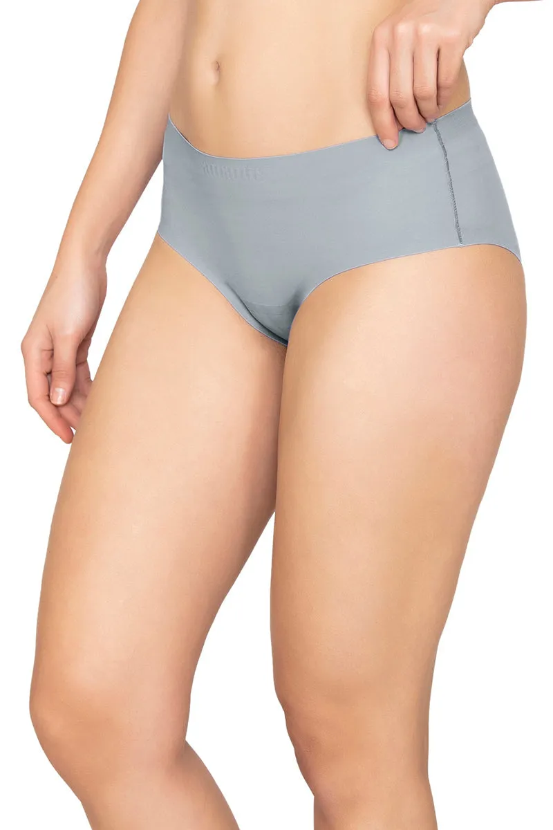 Vanish Seamless Hipster Panty - Soft Gray