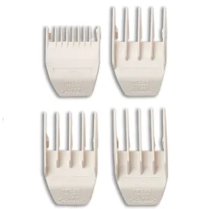 Wahl Peanut Guides 4 Pcs Set Fits Peanut, Beret, Sterling Mag - White #3166-100