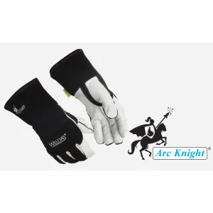 Weldas 10-2020M Arc Knight Mig Welding Gloves White/Black Size Medium