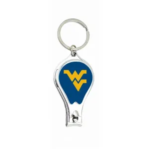 WV NAIL CLIPPERS/BOTTLE OPENER KEY RING